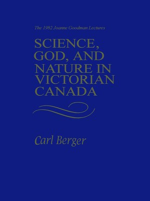 cover image of Science, God, and Nature in Victorian Canada
